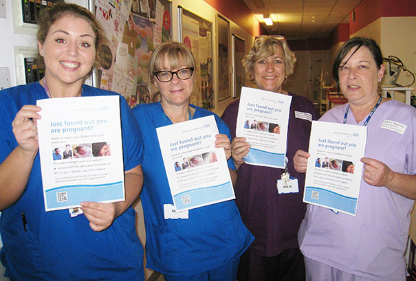 Midwives promoting self-referral