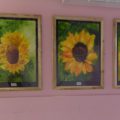 Paintings of sunflowers donated to maternity department thumbnail image