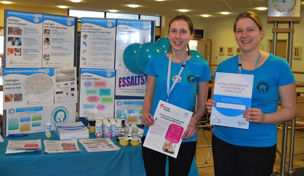 Information stand at Eastbourne DGH