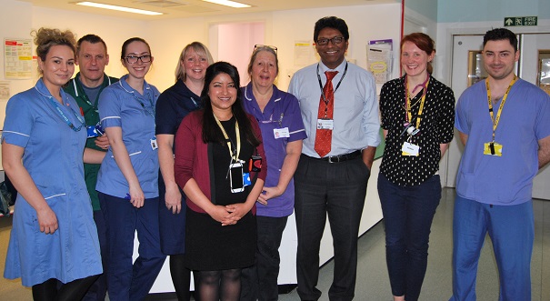 Mr Raj Harshen Consultant General Surgeon with the Surgical Assessment Unit team