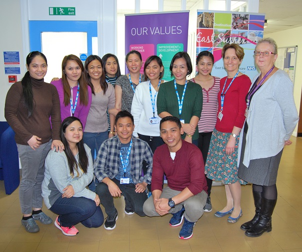 Nurses from the Philippines join the Trust