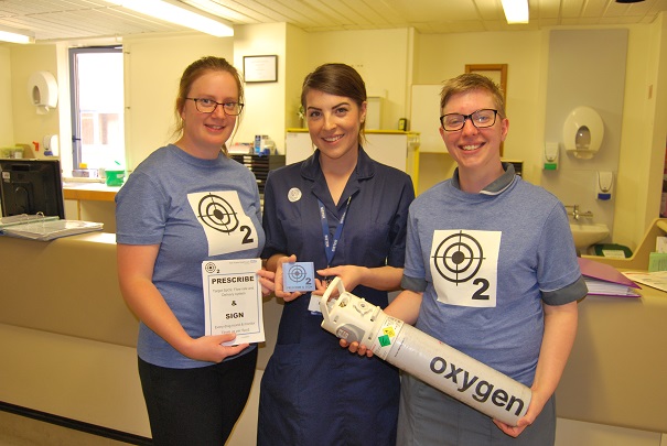 Charlotte Fuller - Respiratory Specialist Nurse, Lianne Williams - Sister, Georgie Luxford - Senior Respiratory Specialist Nurse