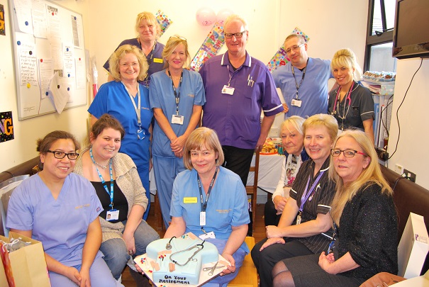  Critical Care Sister Veronica Carey with her colleagues