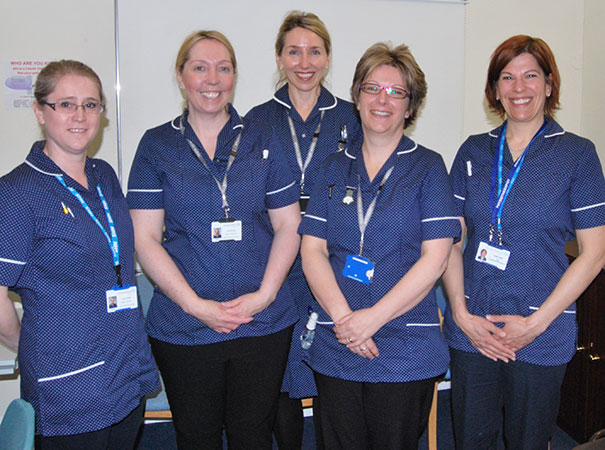 Members of the Frailty team