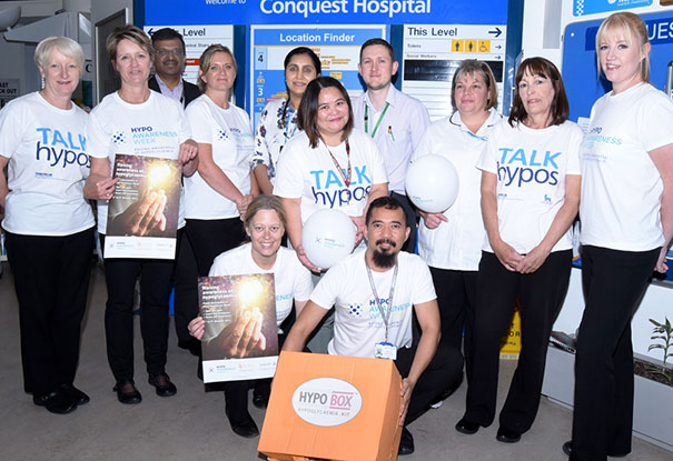 Diabetes team at Conquest Hospital