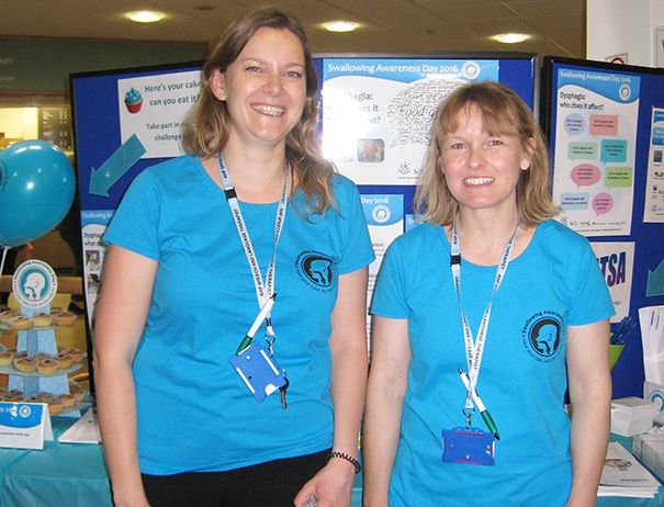 Swallowing awareness day at Eastbourne DGH