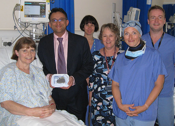 Lorraine Danes - Patient, Nik Patel - Consultant, Jackie Hunt - Heart Failure & Devices Specialist Nurse, Janet Large - Research Sister, Dominika Budzbon - Registrar, Richard Veasey - Consultant