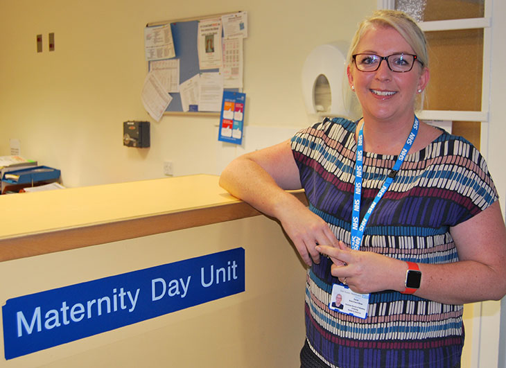 Sarah Blancard-Stow, Assistant Director of Midwifery and Nursing