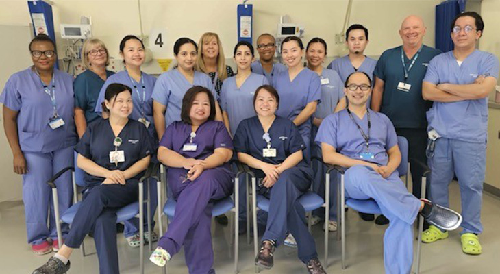 Conquest Hospital Endoscopy team