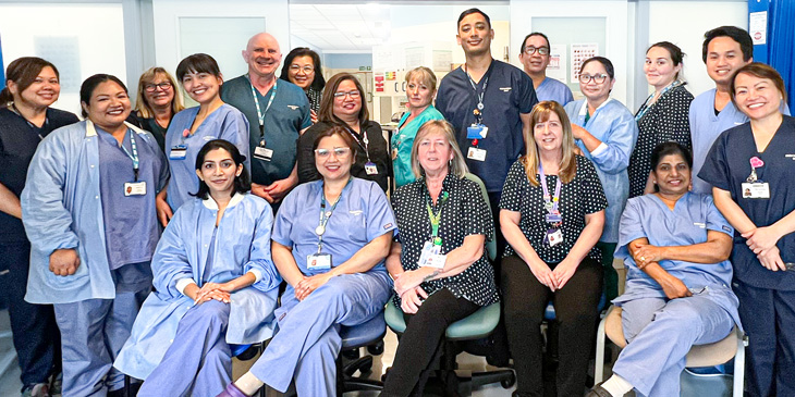 Conquest Hospital Endoscopy team