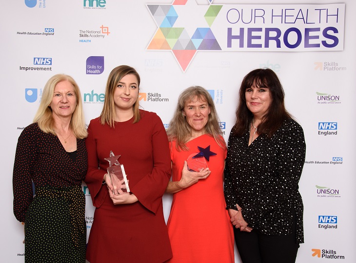 Danii Clark Equality and Human Rights Assistant with Mrs Scarlett McNally, Consultant Orthopaedic Surgeon and lead for the Doctor’s Assistant project with their awards