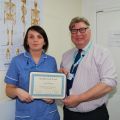 Nurse wins Staff Award thumbnail image