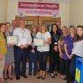 Occupational Health and Wellbeing Team win Employee of the month award thumbnail image