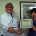 Matron wins Employee of the month award thumbnail image