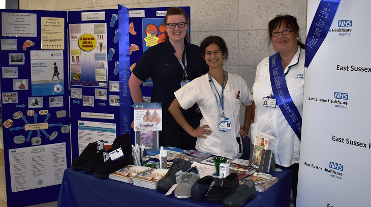 Podiatrists at Shopping Centre