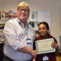 Team Lead Occupational Therapist wins Employee of the month award thumbnail image