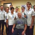 Physiotherapy Assistant brave the shave raises money for Macmillan thumbnail image