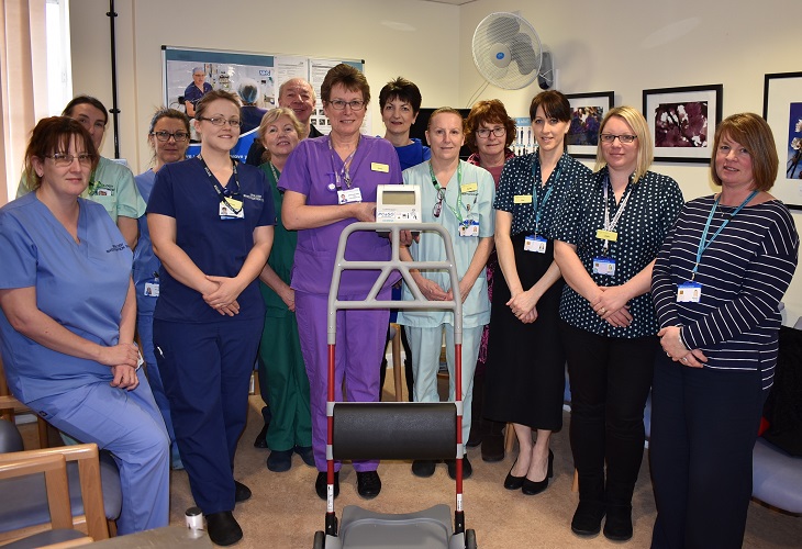 Urology Investigation Suite team take delivery of donation from Eastbourne Prostate Cancer Support Organisation