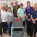 Trolley donated to Judy Beard Unit by Volunteer Services thumbnail image