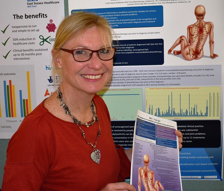 Consultant Physiotherapist, Dr Carol McCrum