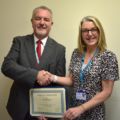 Gastroenterology secretary wins Employee of the month award thumbnail image