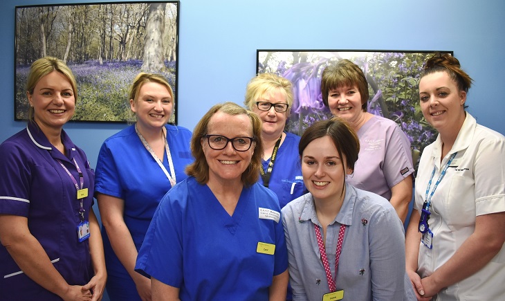 Team at Eastbourne Midwifery Unit