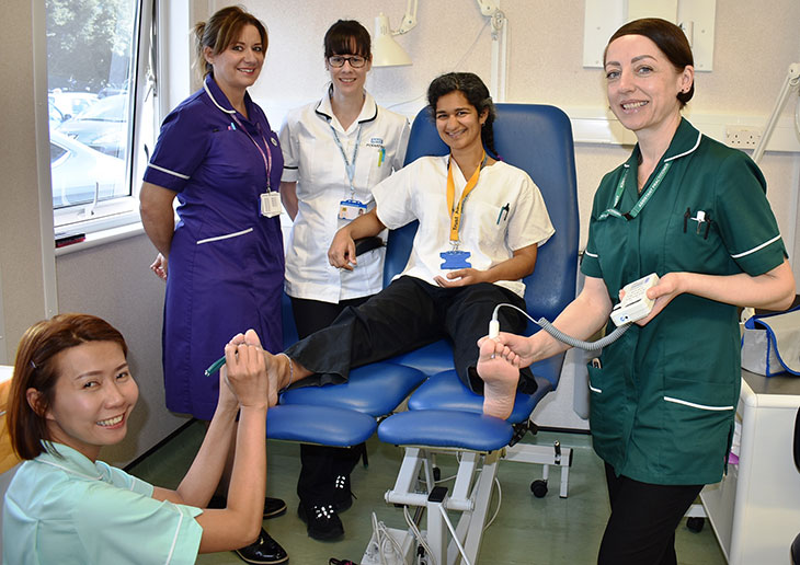 Healthcare assistants trained as first 'Foot Care Champions' – East Sussex  Healthcare NHS Trust