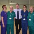 Local MP visits Endoscopy Unit thumbnail image