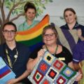 Colourful bed runners to help disoriented patients in hospital thumbnail image