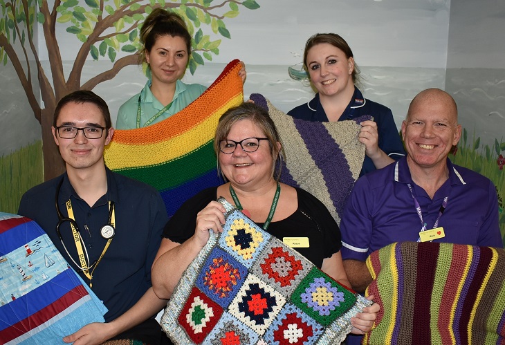 MacDonald ward team with some of the bed runners