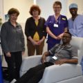 Local support group donate prostate patient recovery chair thumbnail image