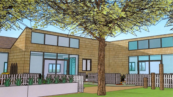 Artist impression of the purpose built nursery at Conquest Hospital