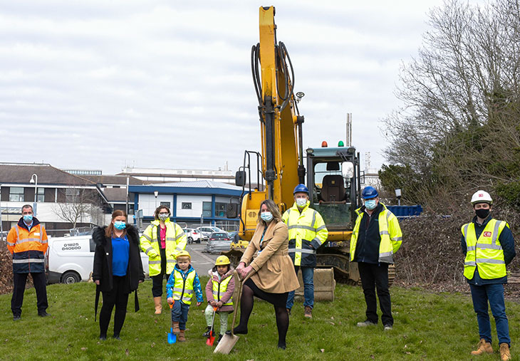 Ceremony to mark start of Nursery building work