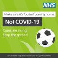 Make sure it’s football coming home not Covid-19 thumbnail image