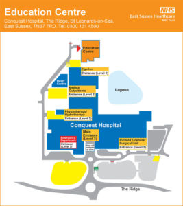 Education Centre Map