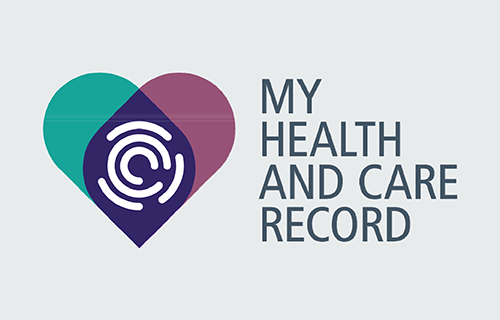 My Health and Care Record - header