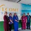 Eye catching, hand painted mural at Conquest maternity entrance thumbnail image