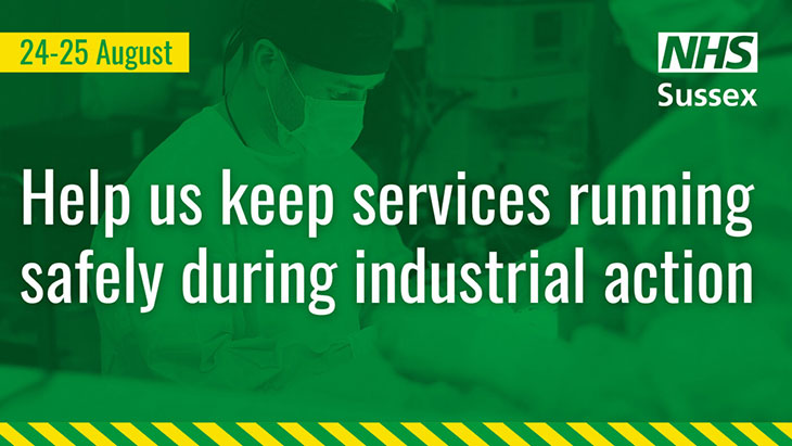 Help us keep services running safely during industrial action - consultants