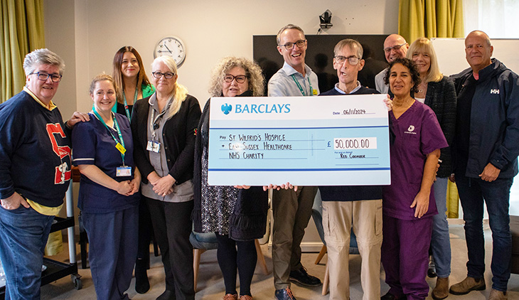 Amazing Reg raises thousands to help cancer patients