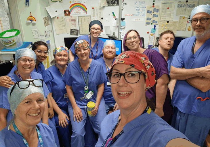 Some of our Operating Department Practitioners