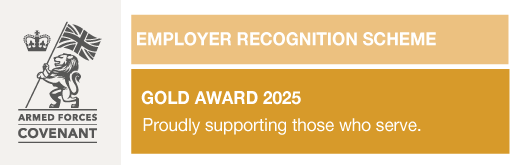 Armed forces covernant gold award - logo