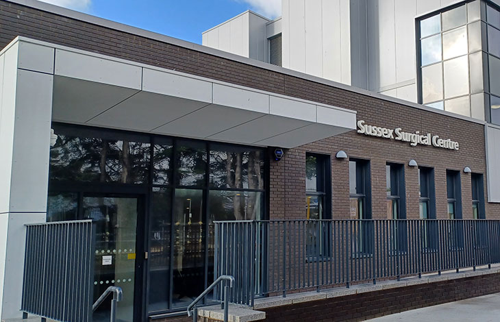 Sussex Surgical Centre - Main entrance