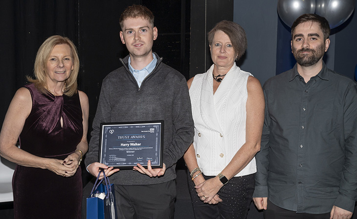 Congratulations to our winner, Harry Walker, Ward Administrator, Sussex Premier Health.