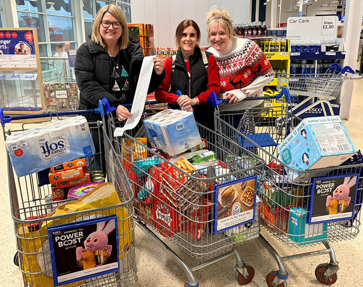 Some of the team members