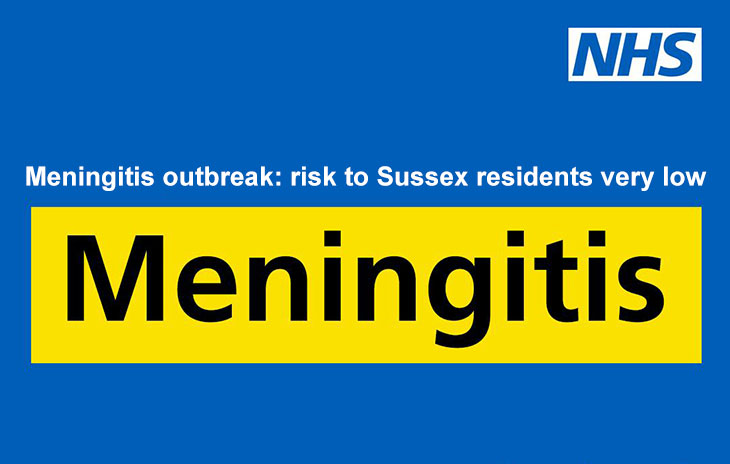 Meningitis outbreak: risk to Sussex residents very low