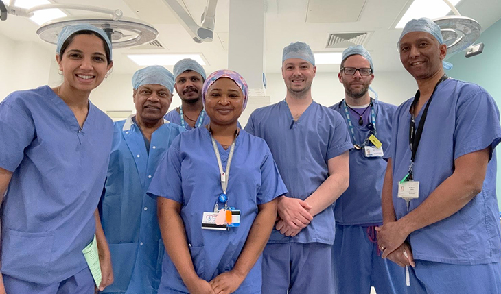 Hernia training lists at the Sussex Surgical Centre